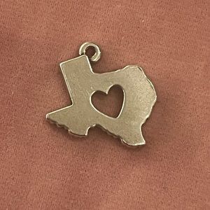 James Avery Texas heart charm
